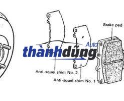 BỐ THẮNG TRƯỚC HYUNDAI I10 2018 | 58101-B4A00 - Ảnh 4