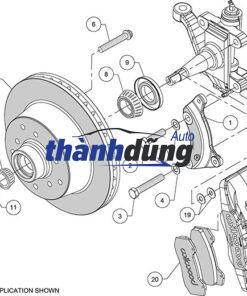 PHỚT CUPPEN PHANH SAU KIA RIO 2011-2015 |  58232-1H300 - Ảnh 4