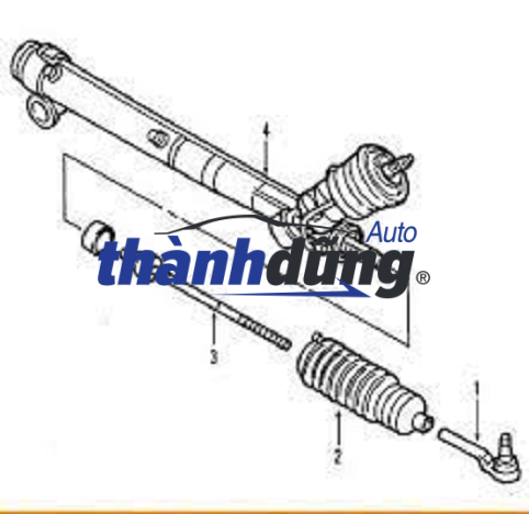 ROTUYN LÁI TRONG HONDA CRV 2007-2012 |53010SWAA01 - Ảnh 3