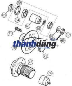 BI MAY Ơ TRƯỚC PORSCHE CAYENNE 2010 | 7L0-498-287 - Ảnh 5