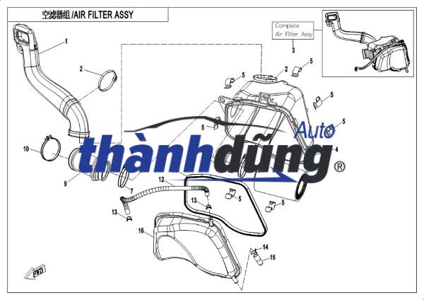 LỌC GIÓ ĐIỀU HÒA HYUNDAI TUCSON 2020-2025 | 97133L1100 - Ảnh 5
