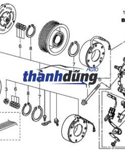 BLOCK LẠNH FORD TRANSIT 2013-2023 | 7C1919D629AA - Ảnh 4