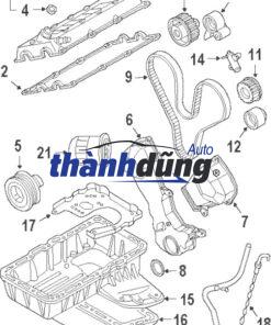 PHỚT ĐẦU CỐT MÁY CHEVROLET EVANDA | 96307764 - Ảnh 3