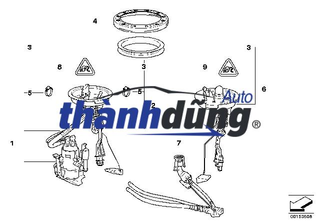 CẢM BIẾN BÁO XĂNG XE TOYOTA CORONA 1995 | 83320-80195 - Ảnh 4