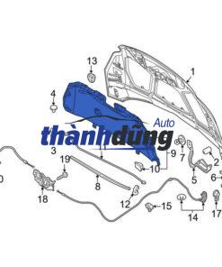 NẮP CAPO XE MERCEDES GLK220 2011 | A2048800557 - Ảnh 4