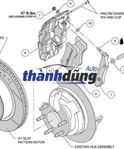 ĐĨA THẮNG SAU XE KIA RIO 2016 | 58411-0U300 - Ảnh 4