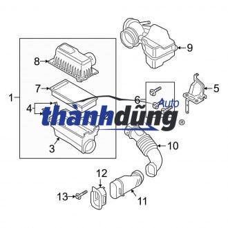 LỌC GIÓ ĐỘNG CƠ XE HYUNDAI HD65 2002 | 2813045020 - Ảnh 4