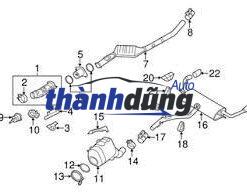 ỐNG BÔ (XẢ) ĐOẠN ĐẦU TOYOTA INNOVA 2009 | 174010C190 - Ảnh 5