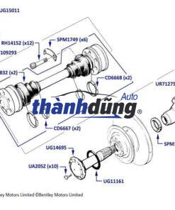 BI TREO CÁC ĐĂNG FORD RANGER 2013 | SA6825300A - Ảnh 4