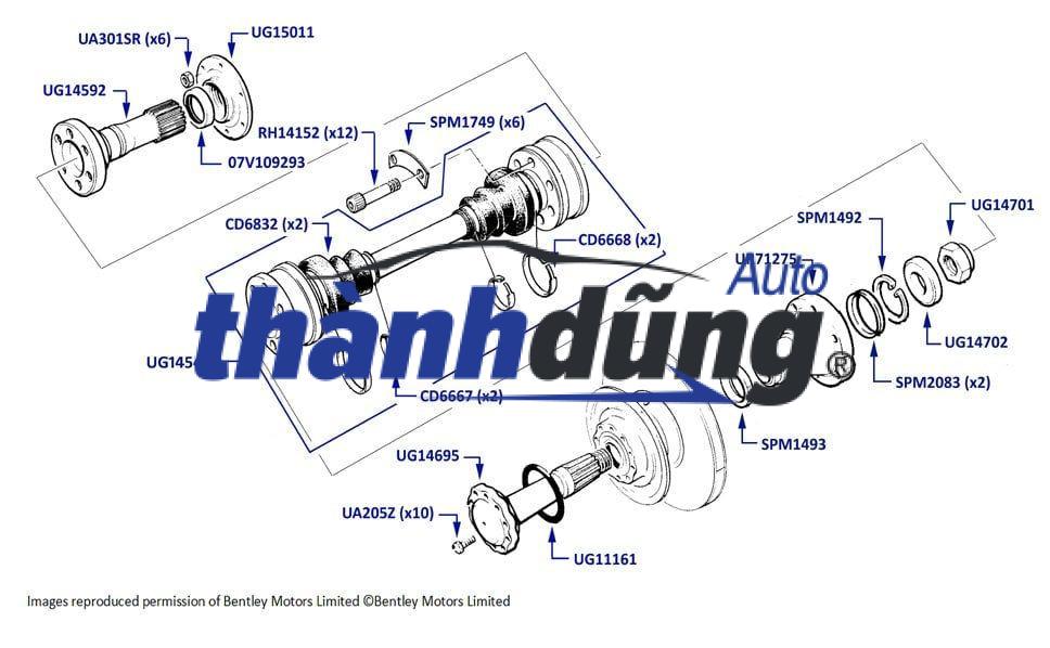 BI TREO CÁC ĐĂNG FORD RANGER 2013 | SA6825300A - Ảnh 4