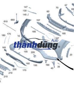 LƯỚI GIÓ CẢN TRƯỚC TOYOTA CAMRY 2.0G | 53102-06820 - Ảnh 5