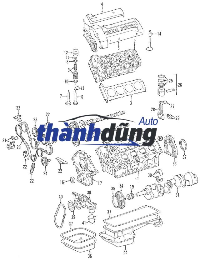 GIOĂNG ĐẠI TU MITSUBISHI JOLIE 2003 | MD972933 - Ảnh 4