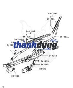 CẦN GẠT MƯA HYUNDAI COUNTY 2000-2007 | 98151-5A200 - Ảnh 5