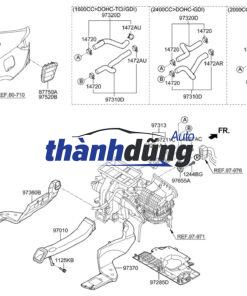 CÚT NƯỚC TRÊN TOYOTA CAMRY 2.4 ACV30 | 165710H050 - Ảnh 4