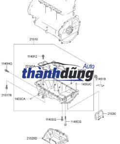 ĐÁY CÁC TE NHỚT TOYOTA VIOS 2014-2021 | 121010Y040 - Ảnh 4