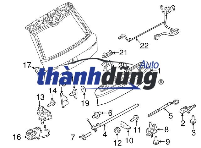CÔNG TẮC MỞ CỐP SAU XE KIA SONET 2024 | 81260J7700 - Ảnh 5