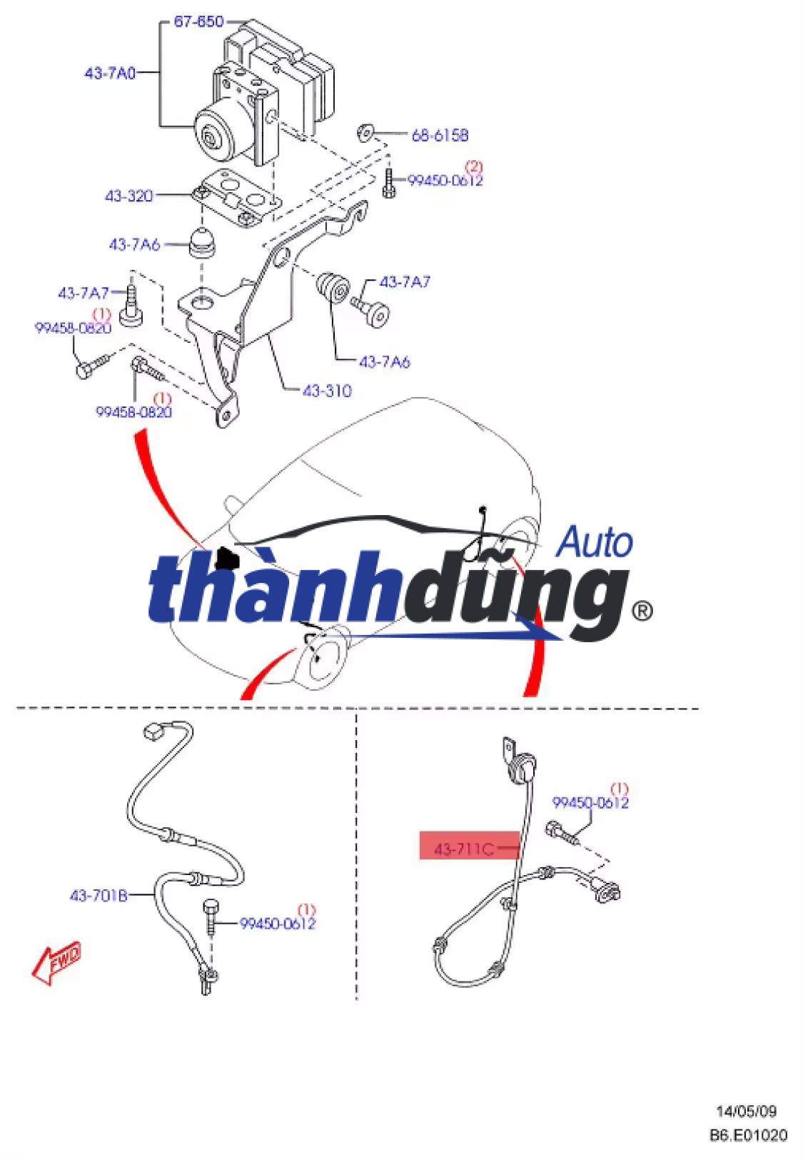 NẮP CẢM BIẾN ABS SAU XE KIA SORENTO 2011 | 52751-2B100QQH - Ảnh 4