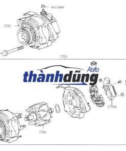 TIẾT CHẾ MÁY PHÁT HONDA CIVIC 2006-2012 | 31150RNAA01 - Ảnh 4