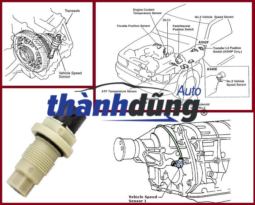 CẢM BIẾN TỐC ĐỘ XE HYUNDAI STAREX | 436214A311 - Ảnh 4