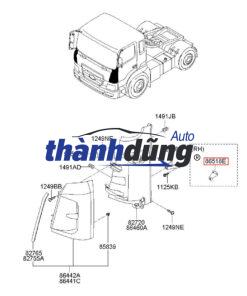 ỐP GÒ MÁ PHỤ HYUNDAI HD65 | 827215K003Y - Ảnh 5