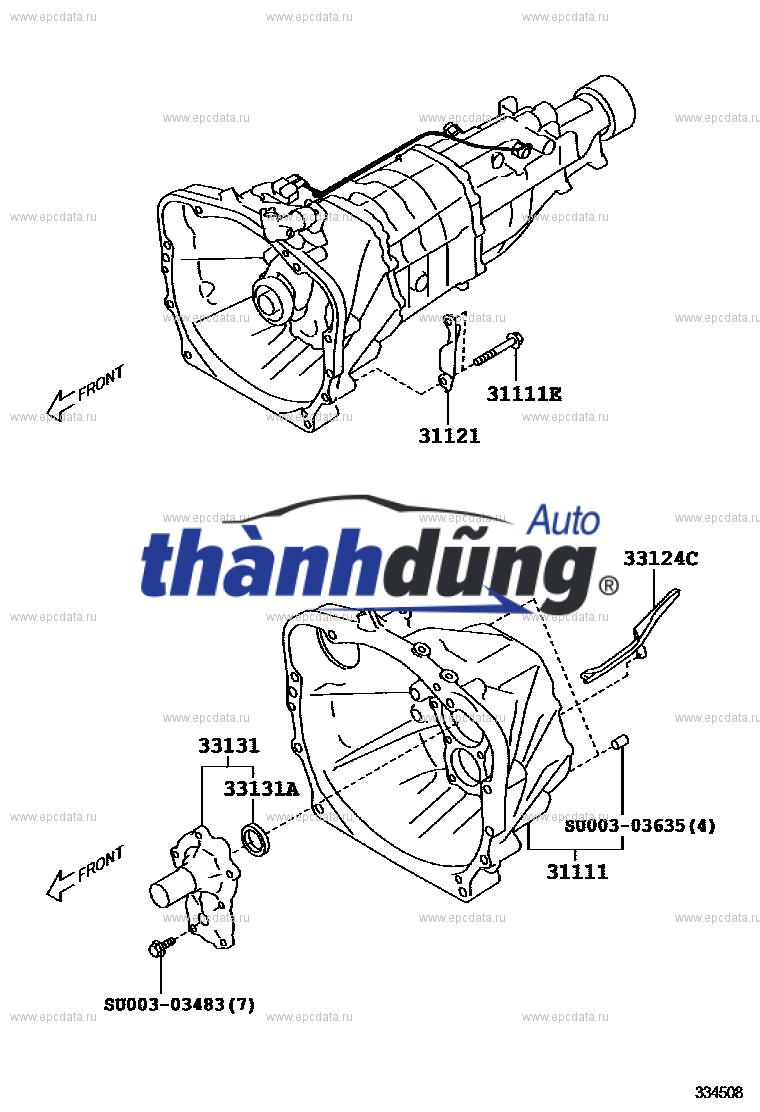 CAO SU CHỤP BỤI HỘP SỐ SUZUKI APV 2008 | 2326860K01000 - Ảnh 4