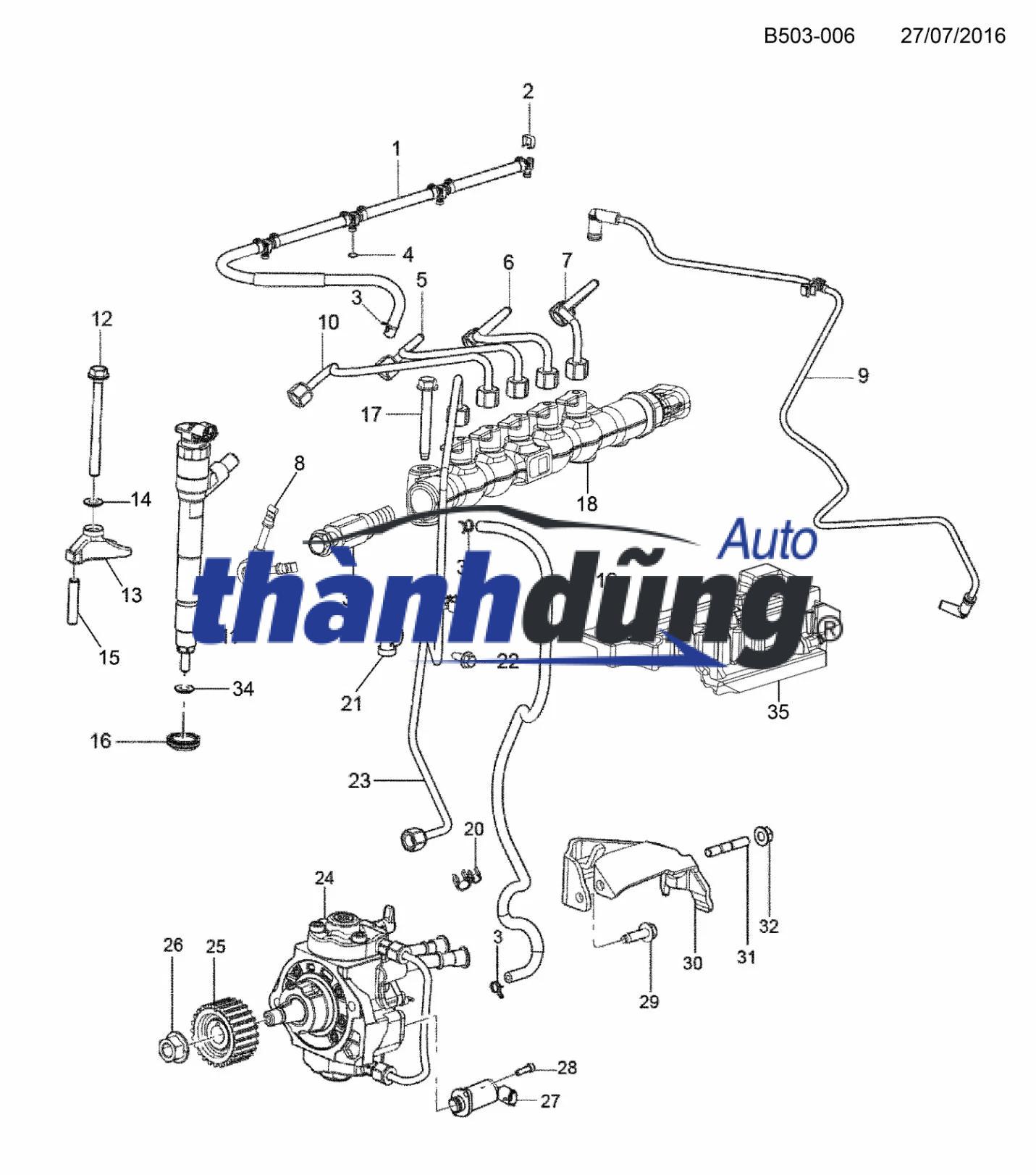 VAN SCV XE MITSUBISHI PAJERO | 1460A03 - Ảnh 4