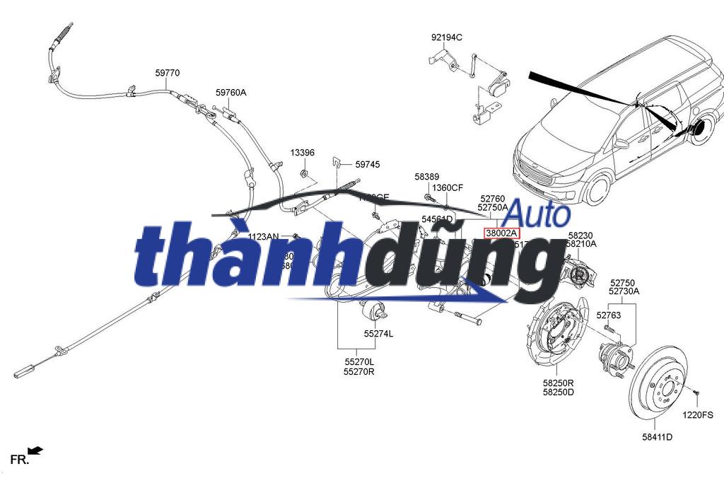CAO SU NGÕNG MAY Ơ XE KIA FORTE - Ảnh 4