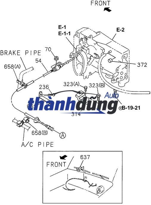 DÂY GA ISUZU HILANDER 2003-2011 | 8941634010 - Ảnh 3