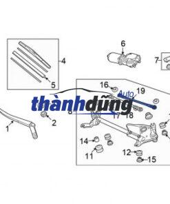MOTOR GẠT MƯA HONDA CIVIC 2.0 2011 | 76505-SNA-A01 - Ảnh 5