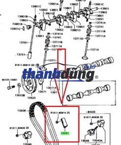 XÍCH CAM XE MAZDA CX3 2020 | PE0212201 - Ảnh 5