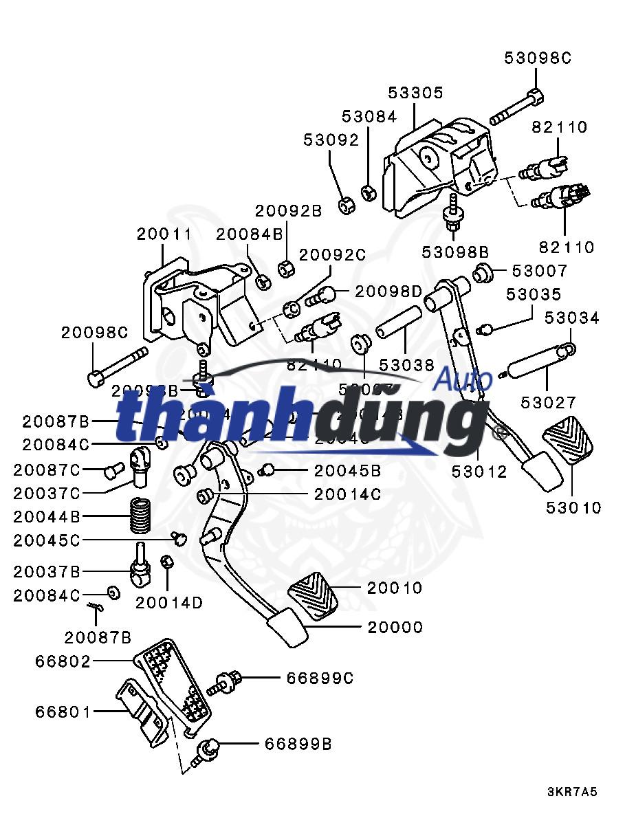 CÔNG TẮC ĐÈN LÙI (BÁO DE) DAEWOO MAGNUS 2000-2005 | 96192077 - Ảnh 4