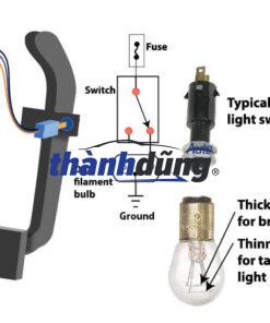 CÔNG TẮC ĐÈN LÙI (BÁO DE) DAEWOO MAGNUS 2000-2005 | 96192077 - Ảnh 5