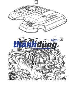 NẮP ĐẬY MẶT MÁY XE FORD EVEREST 2.2 2016 | EB3Z6A949B - Ảnh 4