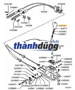 CỦ NẮM CẦN SỐ MITSUBISHI PAJERO 2010 | 2410A088XA - Ảnh 5