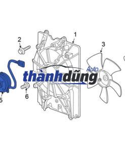 CÁNH QUẠT LY TÂM FORD RANGER 2.2 2014 | EB3G8C617CA - Ảnh 5