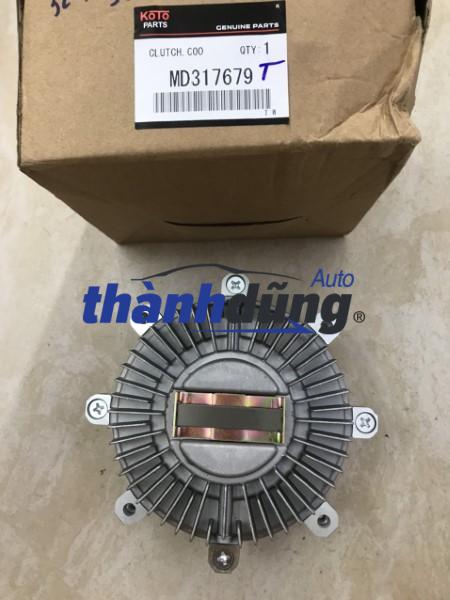 LY TÂM QUẠT KÉT NƯỚC XE MITSUBISHI PAJERO