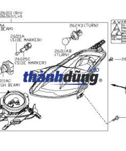 PHE CÀI ĐÈN PHA HYUNDAI TUCSON 2018 | 86552-D3000 - Ảnh 5
