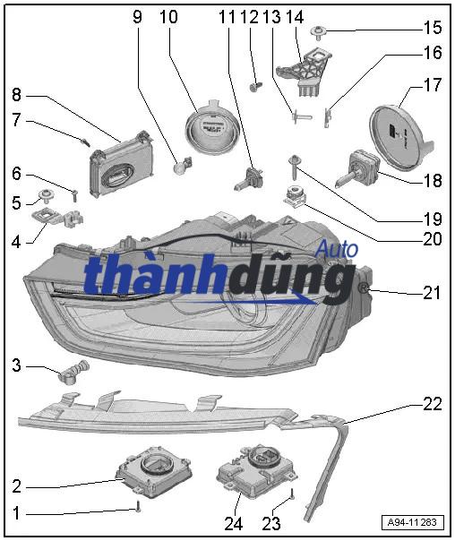 ĐÈN PHA PHỤ MITSUBISHI JOLIE 2006 | CW737763 - Ảnh 4