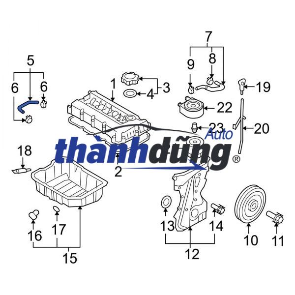VAN THÔNG HƠI MẶT MÁY MERCEDES C230 - Ảnh 3