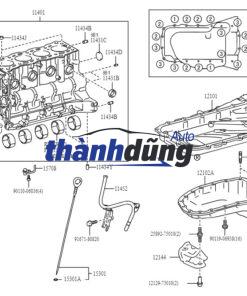 QUE THĂM DẦU XE NISSAN NAVARA D23 2021 | 11140-4KV0A - Ảnh 5