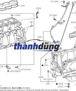 QUE THĂM DẦU XE NISSAN NAVARA D23 2021 | 11140-4KV0A - Ảnh 4