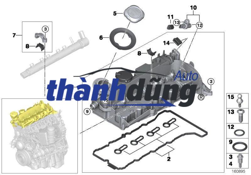 NẮP CHÂM NHỚT HONDA CIVIC - Ảnh 4