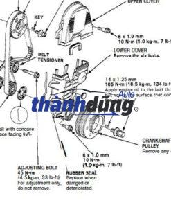 ỐP CAM DƯỚI CHEVROLET ORLANDO 1.8 2012 | 55354247 - Ảnh 4