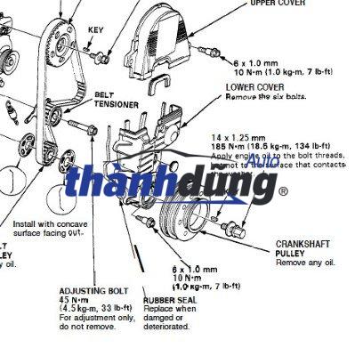 ỐP CAM DƯỚI CHEVROLET ORLANDO 1.8 2012 | 55354247 - Ảnh 4