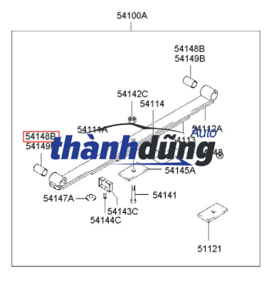 CAO SU ẮC NHÍP SẮT DÀI KIA K190 - Ảnh 3