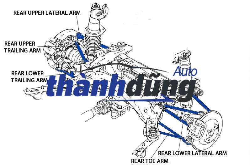 THANH GIẰNG NGANG XE SSANGYONG REXTON 2.7 | 4560109503 - Ảnh 5