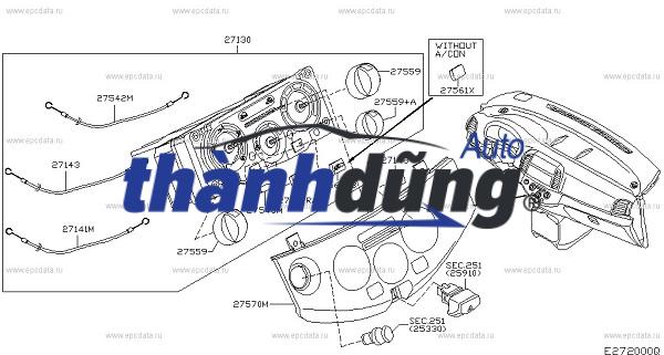 CÔNG TẮC ĐIỀU HÒA GIÀN SAU FORD EVEREST 2012 | UF0L61200A37 - Ảnh 4