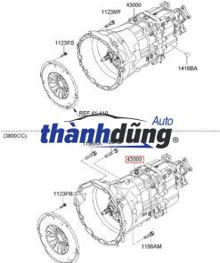 HỘP SỐ LIFAN 520 1.6 2010 | 1700000D1 - Ảnh 3