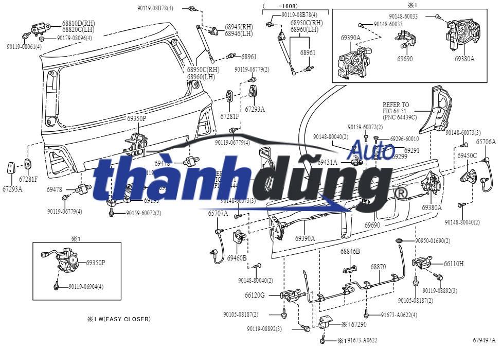 CÁP TREO NẮP THÙNG SAU FORD RANGER 2013 | 6M34J21952BA - Ảnh 5