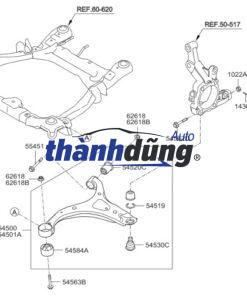 CÀNG A TRƯỚC TRÊN PORSCHE CAYENNE 2012 | 7L0407021B - Ảnh 4